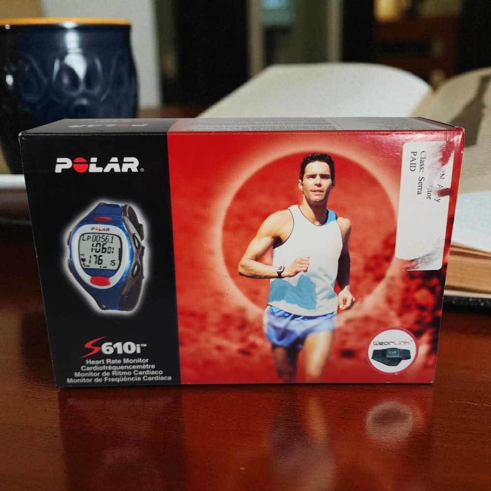 Polar S610i Watch and T61 Coded‎ Chest Strap Bundle NEEDS BATTERIES